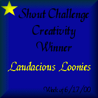 I run the Laudacious Loonies, and we won an award. Yay!