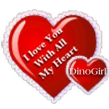 This is from my friend Dinogirl, with love!