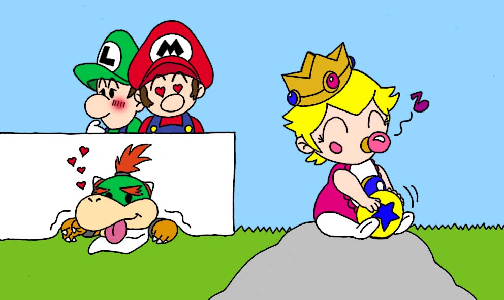 baby peach costume